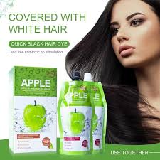 Apple Hair Color 96 Natural Black Cream – 1000ML - TRENDIMEO