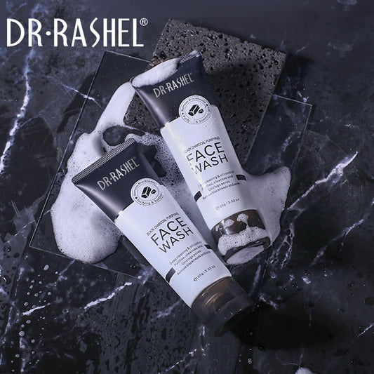 Dr.Rashel Black Charcoal Purifying Face Wash - 100g - TRENDIMEO